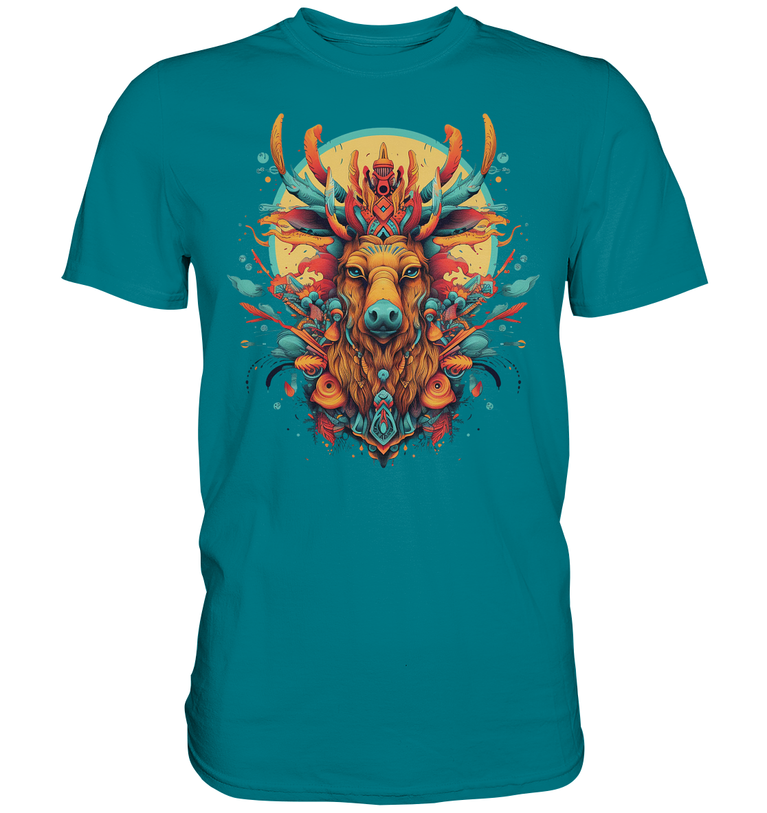 "Elch" Tiertotems - Premium Shirt