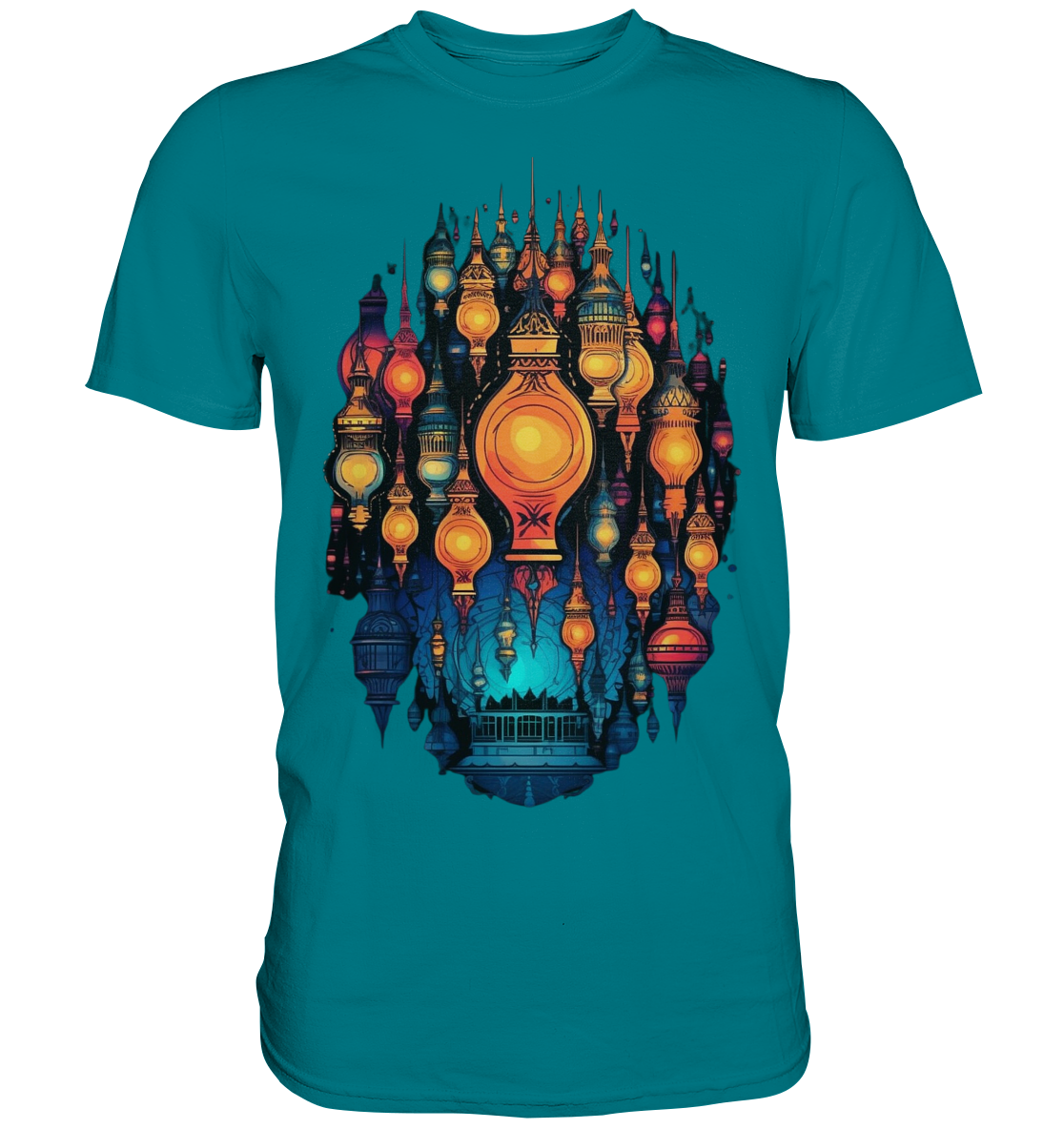 Laternen Lichter 10 - Premium Shirt