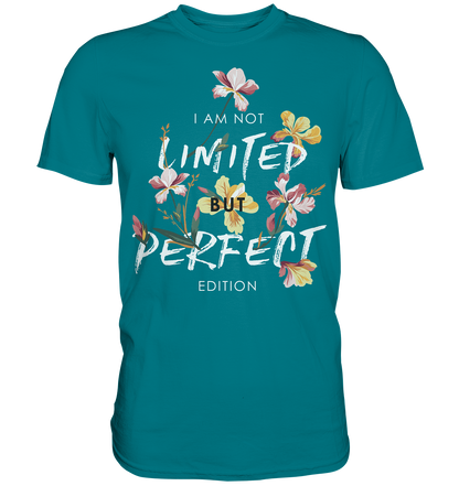 "Perfect Edition" Blumen Streetstyle - Premium Shirt