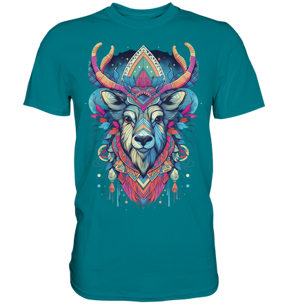 "Elch Bunt" Tiertotems - Premium Shirt