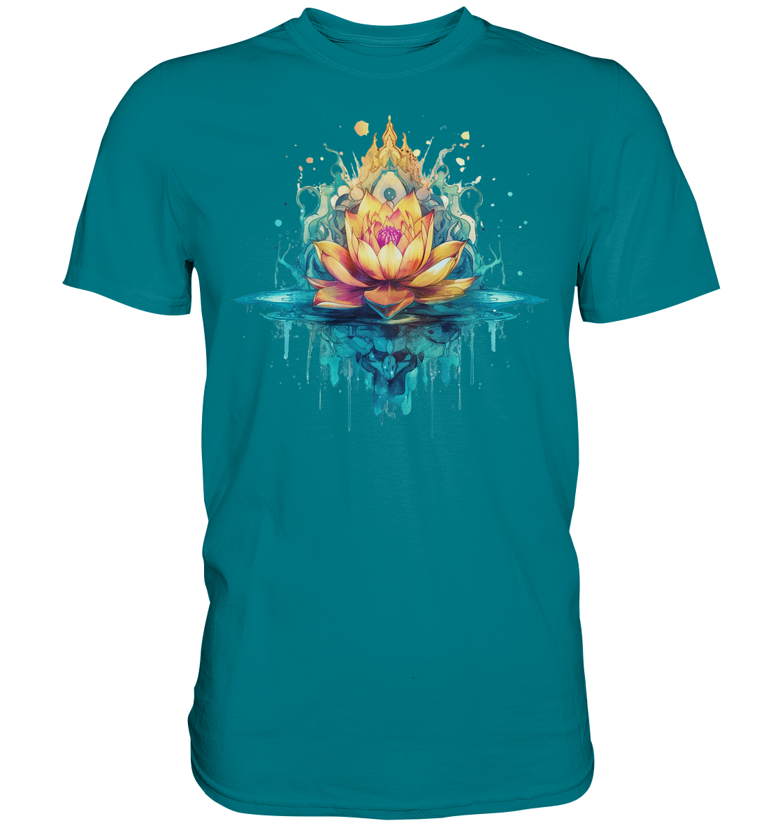 Lotus Blumen 3 - Premium Shirt