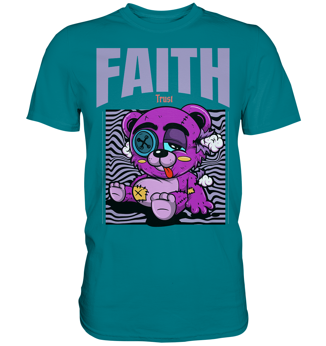 "Faith" Bär Streetstyle - Premium Shirt