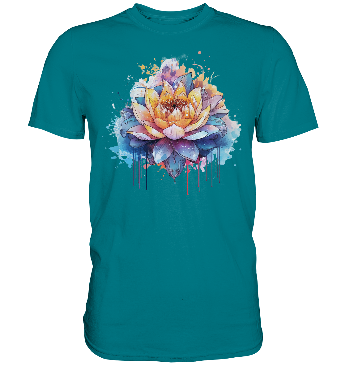 Lotus Blumen 2 - Premium Shirt