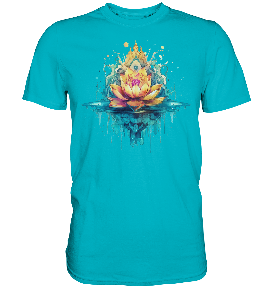 Lotus Blumen 3 - Premium Shirt