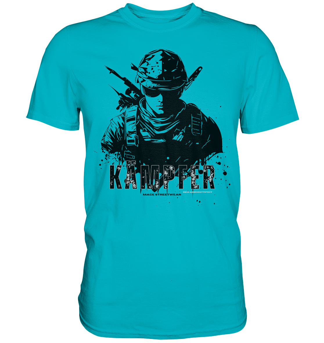 "Kämpfer" Mace Optimismus - Premium Shirt