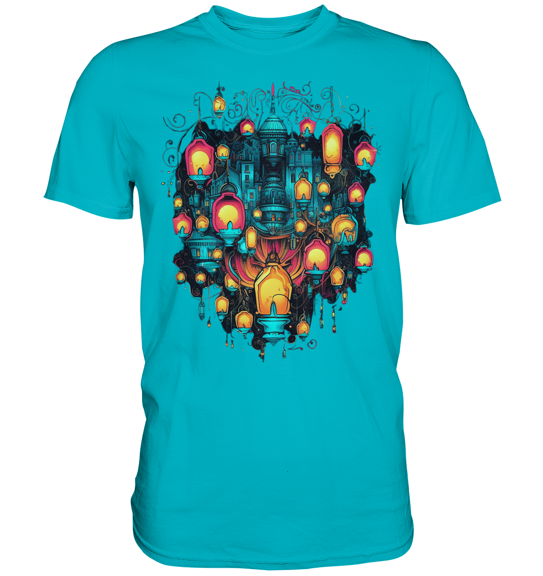 Laternen Lichter 3 - Premium Shirt