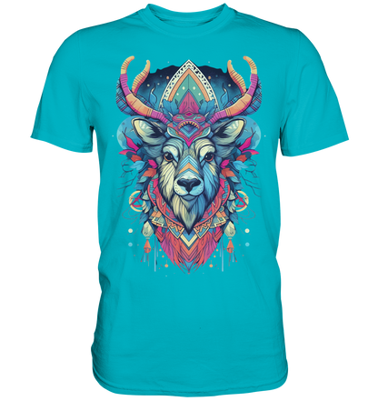 "Elch Bunt" Tiertotems - Premium Shirt