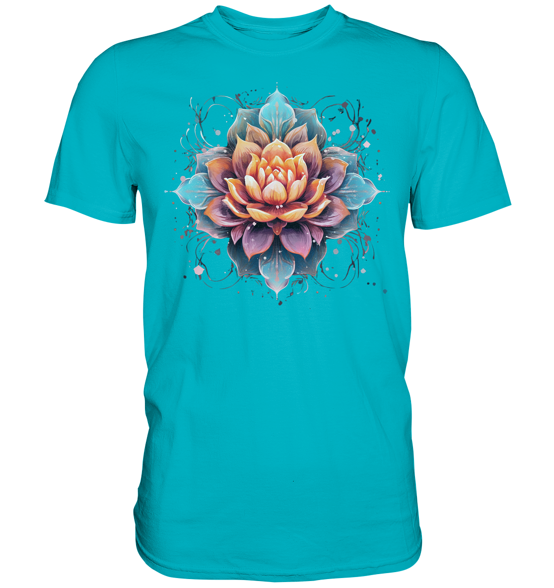 Lotus Blumen 1 - Premium Shirt