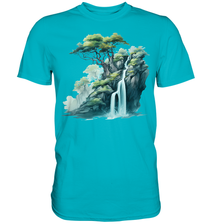 Fantasie Landschaft 13 - Premium Shirt