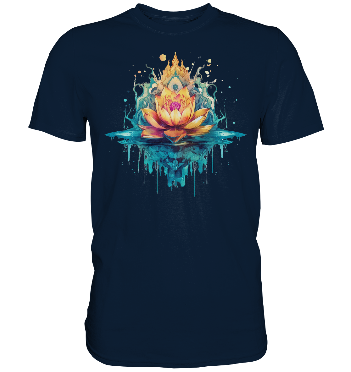 Lotus Blumen 3 - Premium Shirt