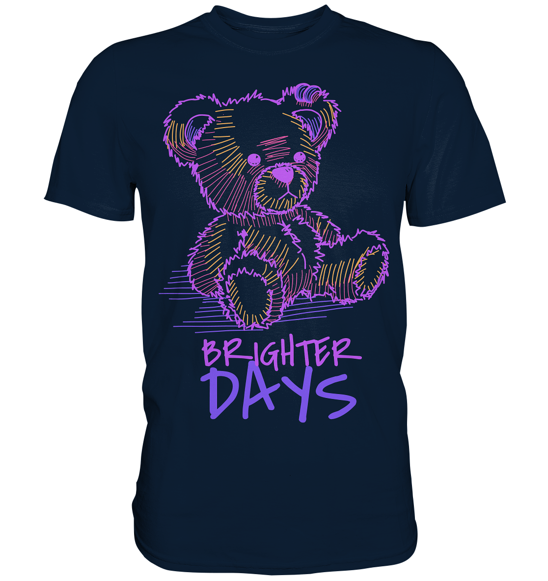 "Brighter Days" Bär Streetstyle - Premium Shirt