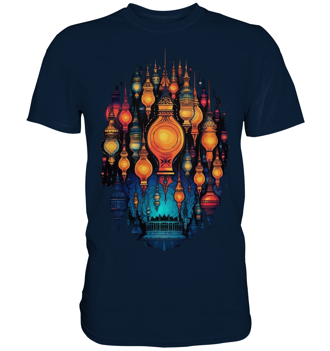 Laternen Lichter 10 - Premium Shirt