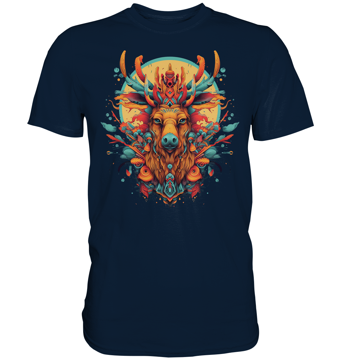 "Elch" Tiertotems - Premium Shirt