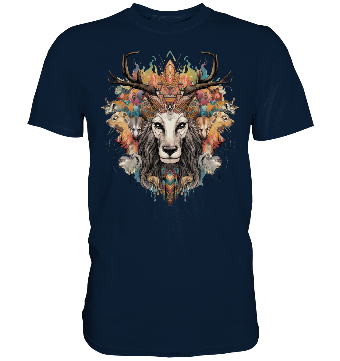 "Tier Kollektion" Tiertotems - Premium Shirt