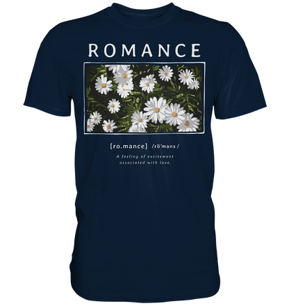 "Romance" Blumen Streetstyle - Premium Shirt