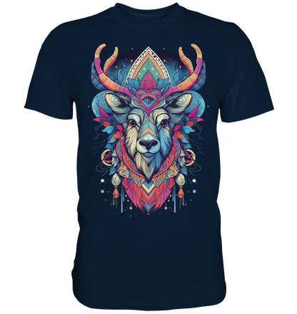 "Elch Bunt" Tiertotems - Premium Shirt