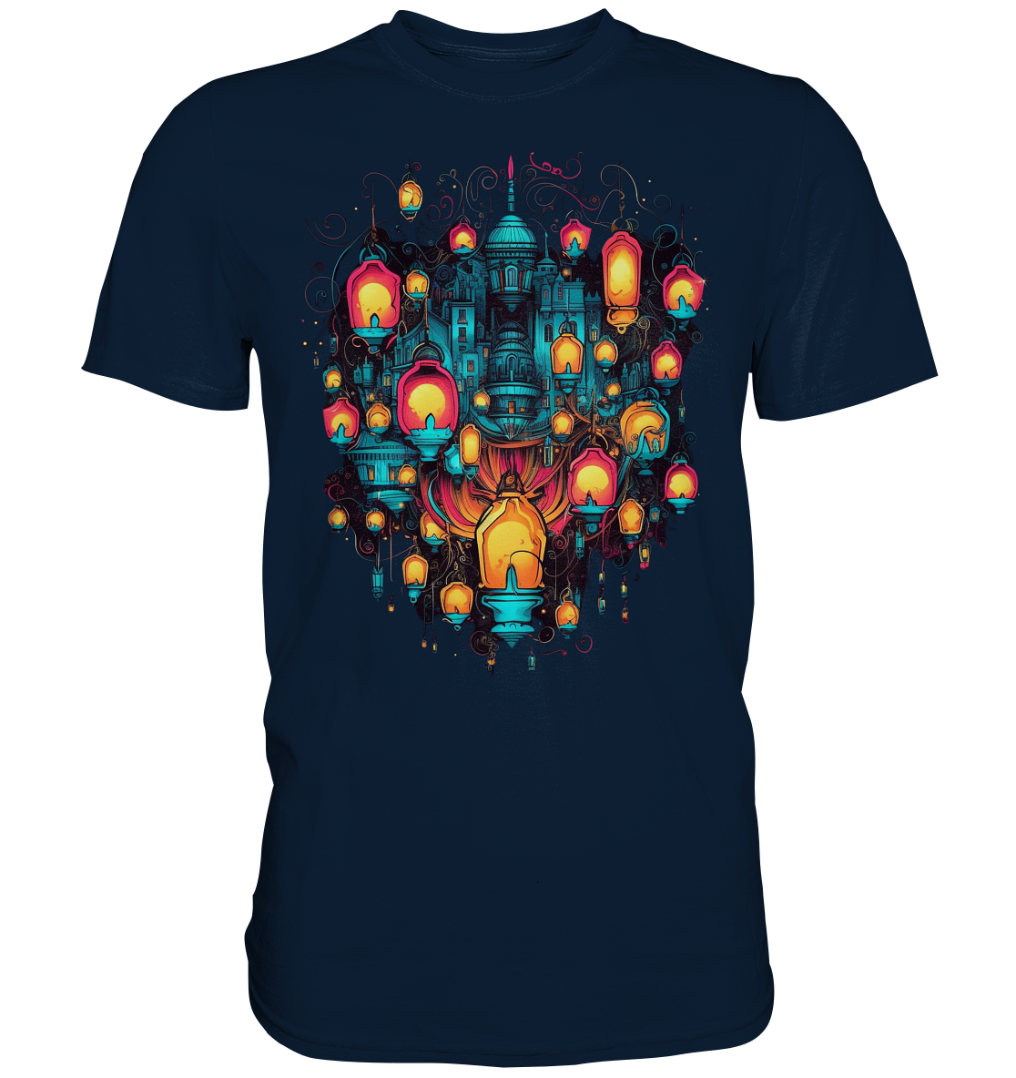 Laternen Lichter 3 - Premium Shirt