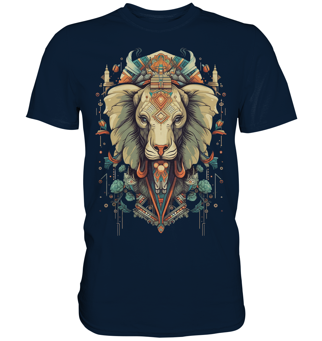 "Löwe" Tiertotems - Premium Shirt