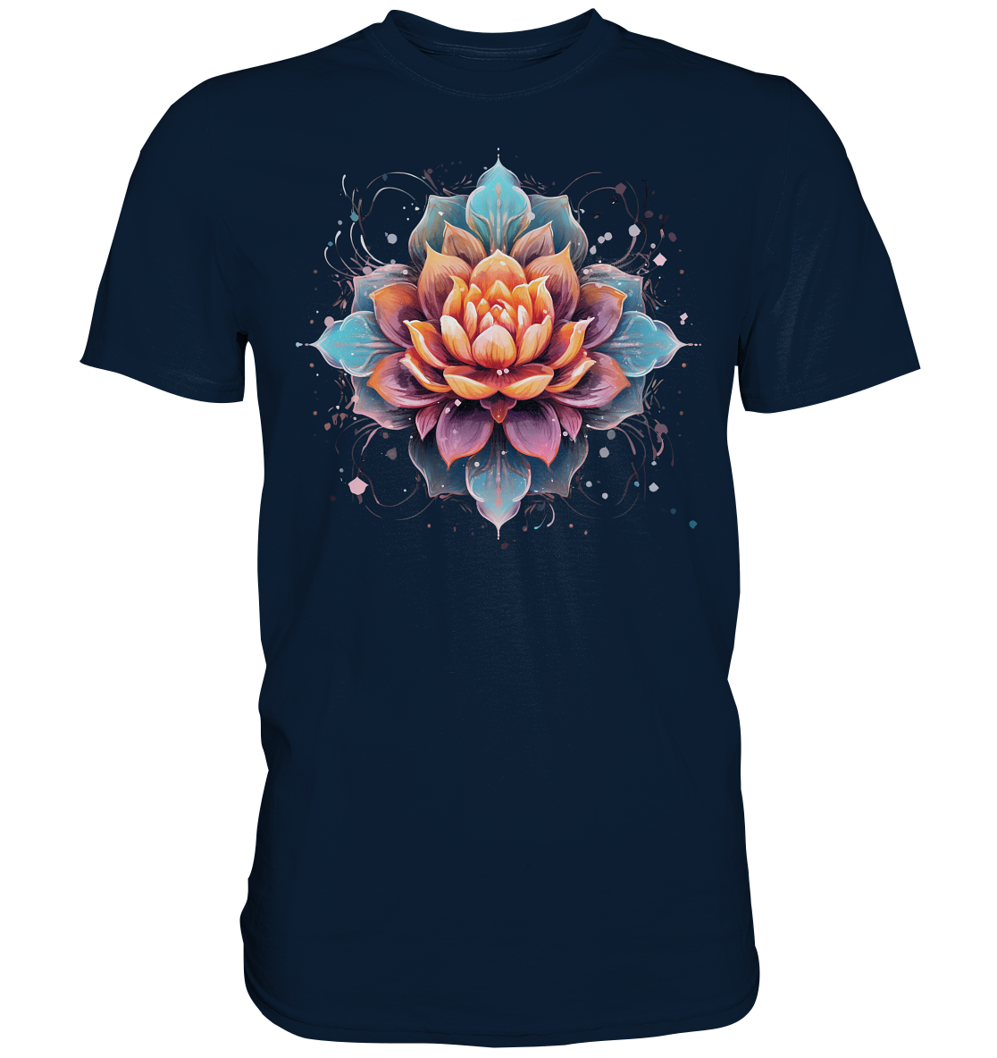 Lotus Blumen 1 - Premium Shirt