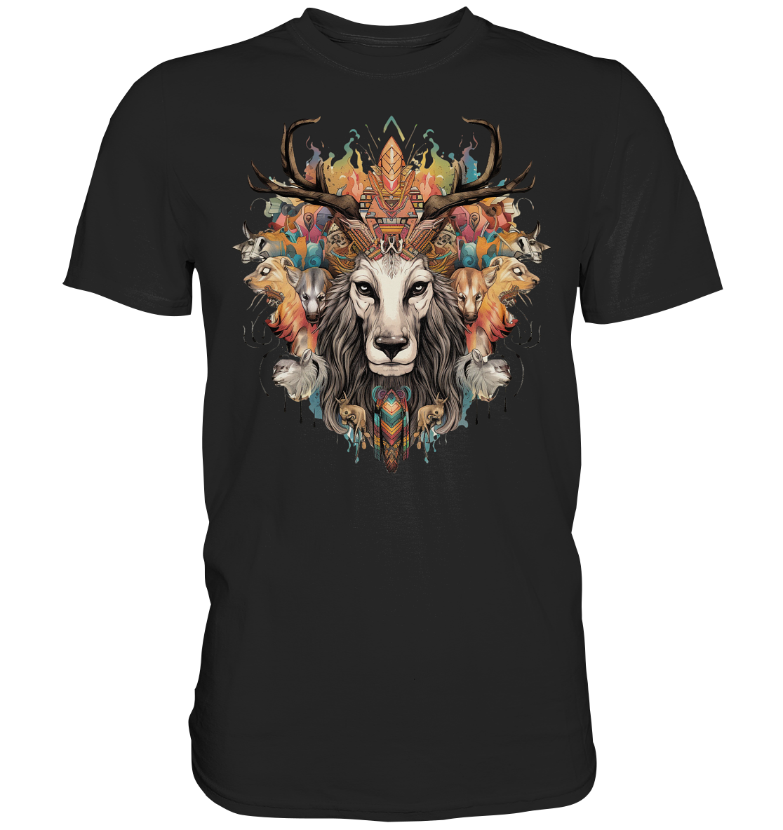 "Tier Kollektion" Tiertotems - Premium Shirt