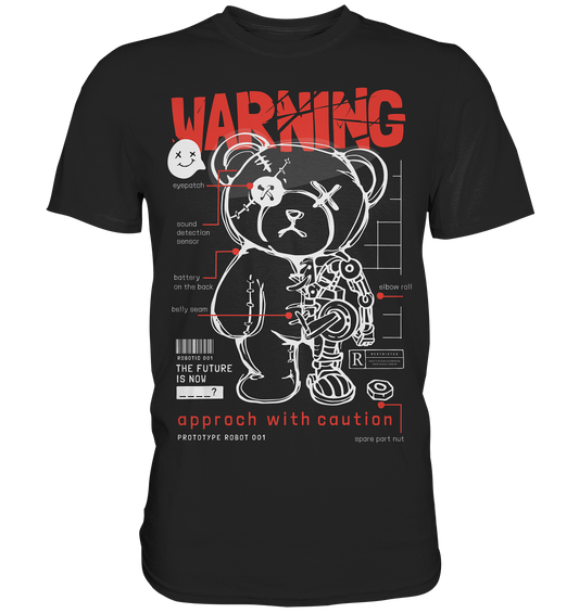 "Warning" Bär Streetstyle - Premium Shirt