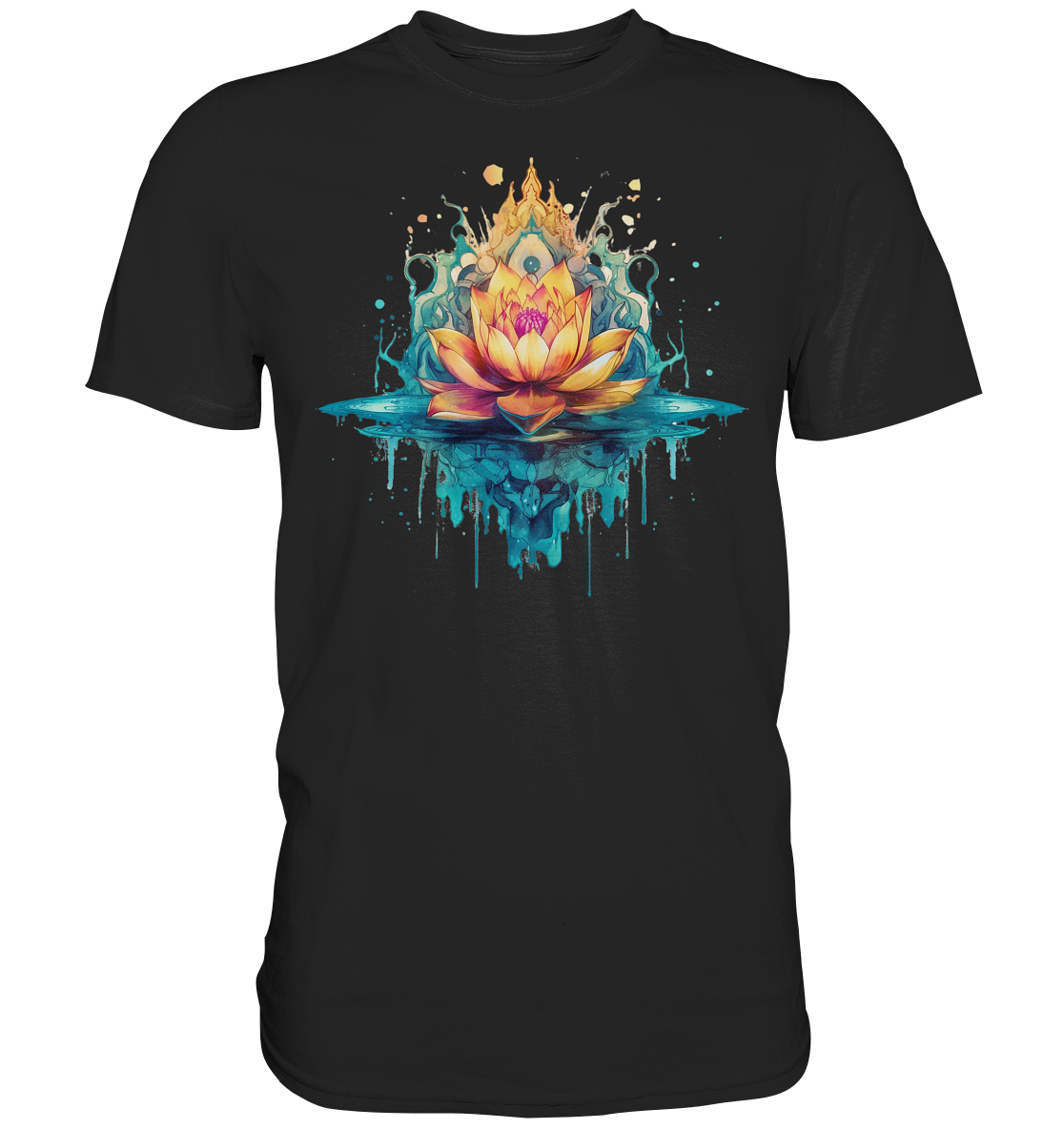 Lotus Blumen 3 - Premium Shirt