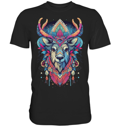 "Elch Bunt" Tiertotems - Premium Shirt