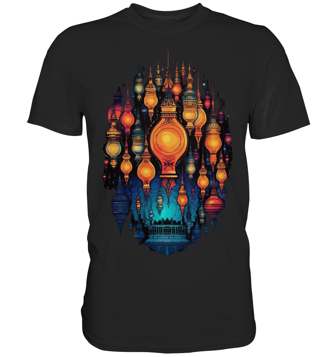 Laternen Lichter 10 - Premium Shirt