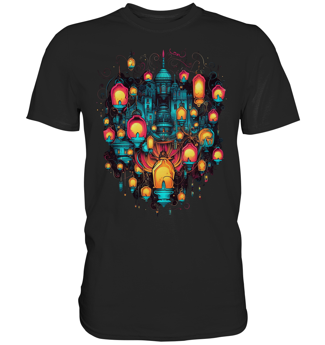 Laternen Lichter 3 - Premium Shirt