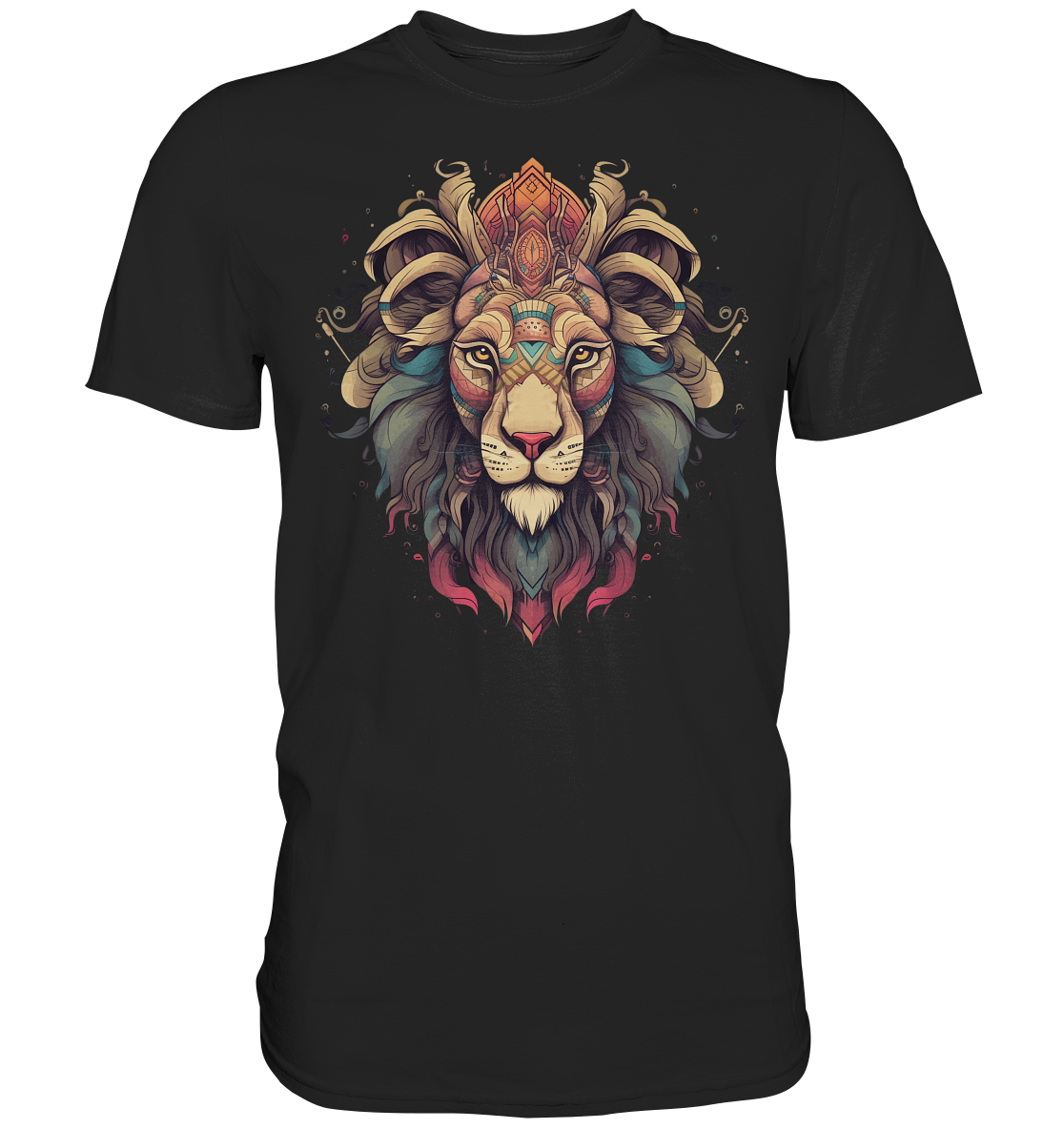 "Löwe" Tiertotems - Premium Shirt