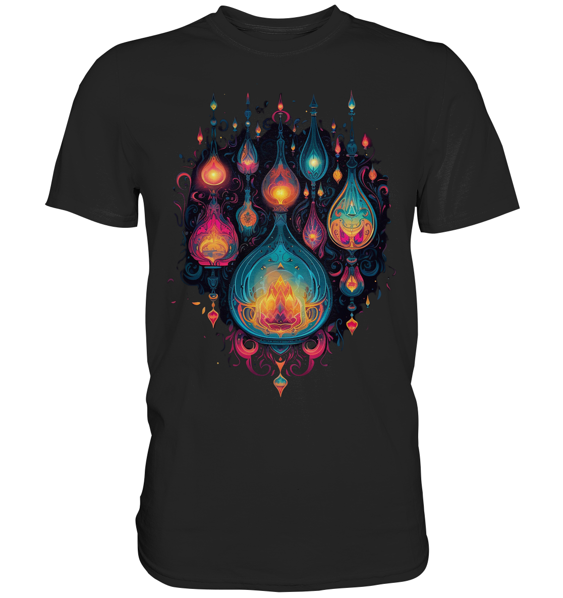 Laternen Lichter 9 - Premium Shirt