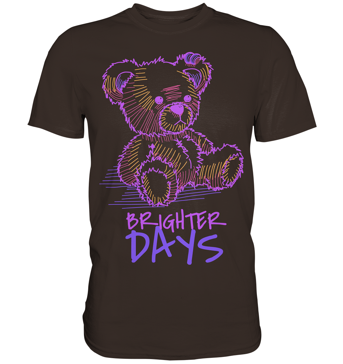 "Brighter Days" Bär Streetstyle - Premium Shirt