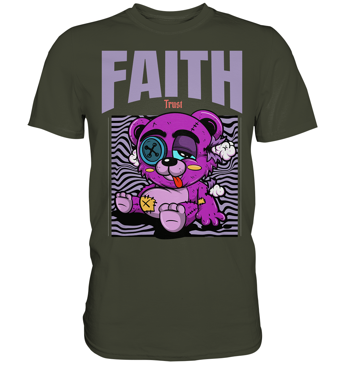 "Faith" Bär Streetstyle - Premium Shirt