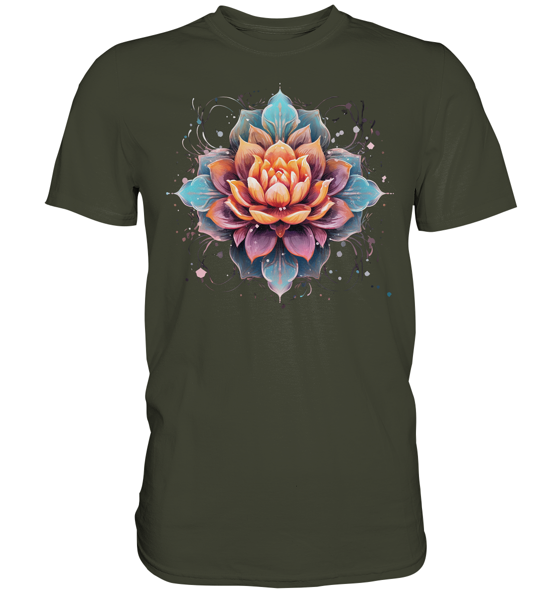 Lotus Blumen 1 - Premium Shirt