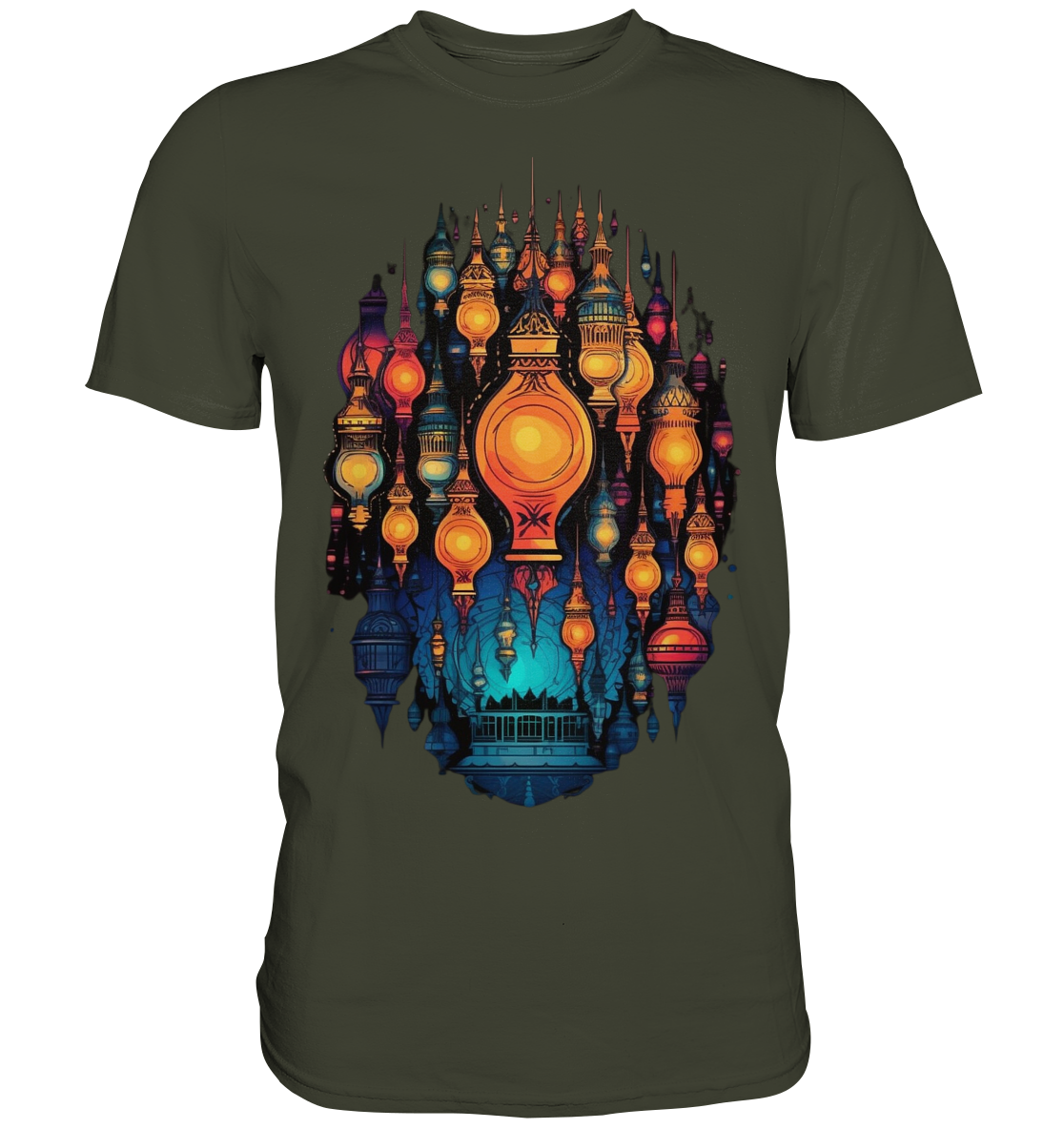 Laternen Lichter 10 - Premium Shirt