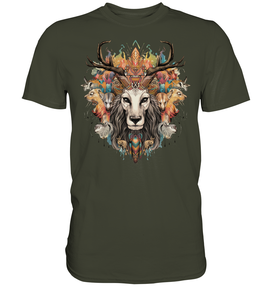 "Tier Kollektion" Tiertotems - Premium Shirt