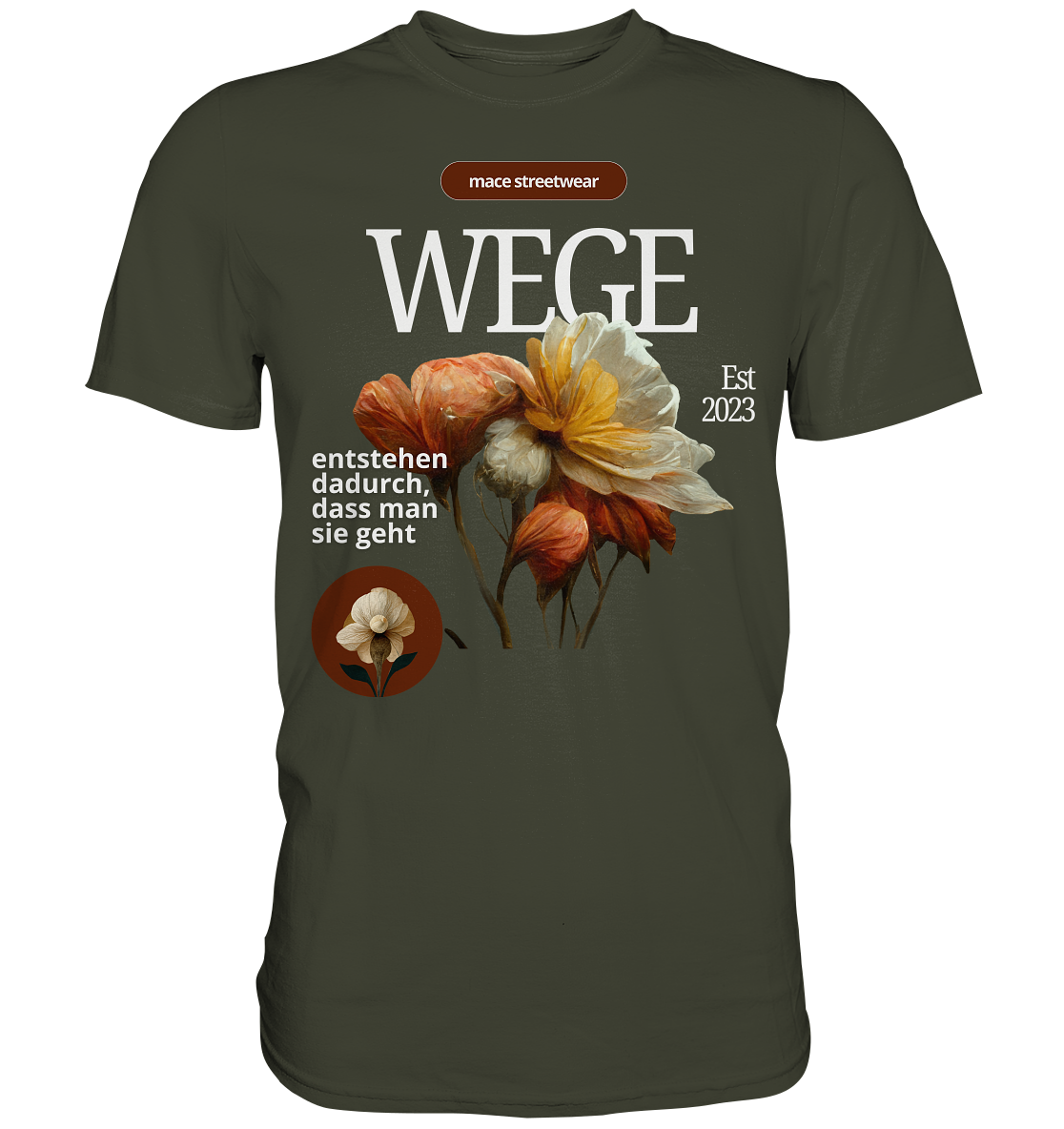 "Wege" Mace Optimismus - Premium Shirt