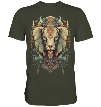 "Löwe" Tiertotems - Premium Shirt