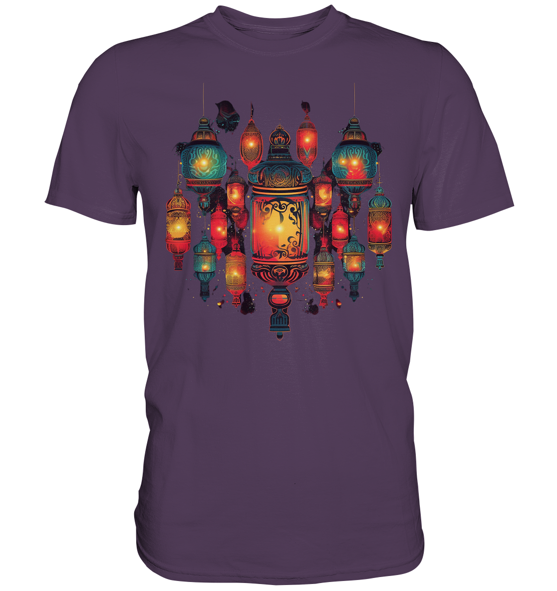 Laternen Lichter 1 - Premium Shirt