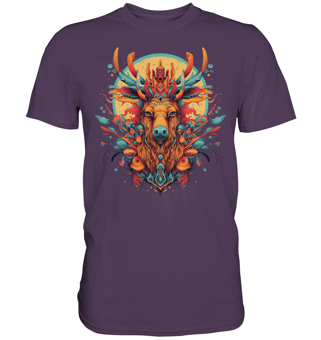 "Elch" Tiertotems - Premium Shirt