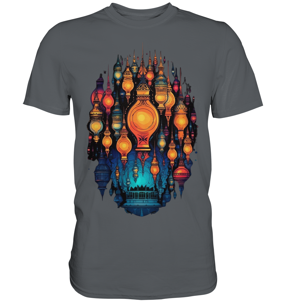 Laternen Lichter 10 - Premium Shirt