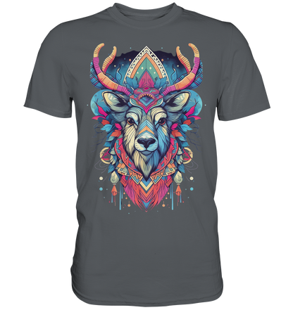 "Elch Bunt" Tiertotems - Premium Shirt