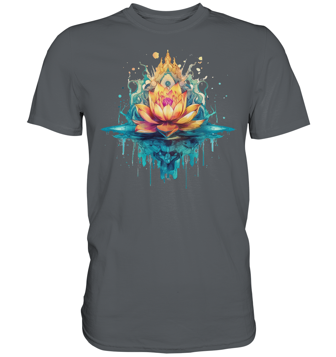 Lotus Blumen 3 - Premium Shirt