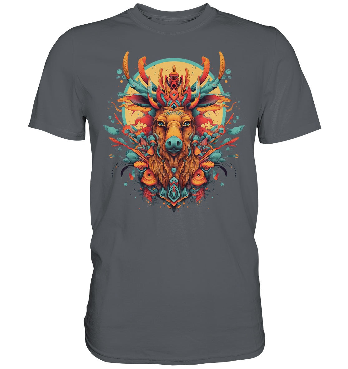 "Elch" Tiertotems - Premium Shirt