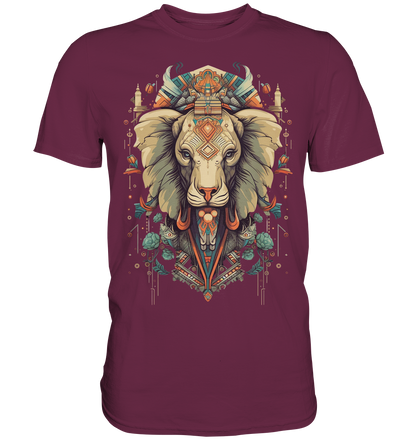 "Löwe" Tiertotems - Premium Shirt