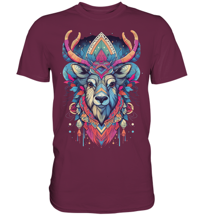 "Elch Bunt" Tiertotems - Premium Shirt