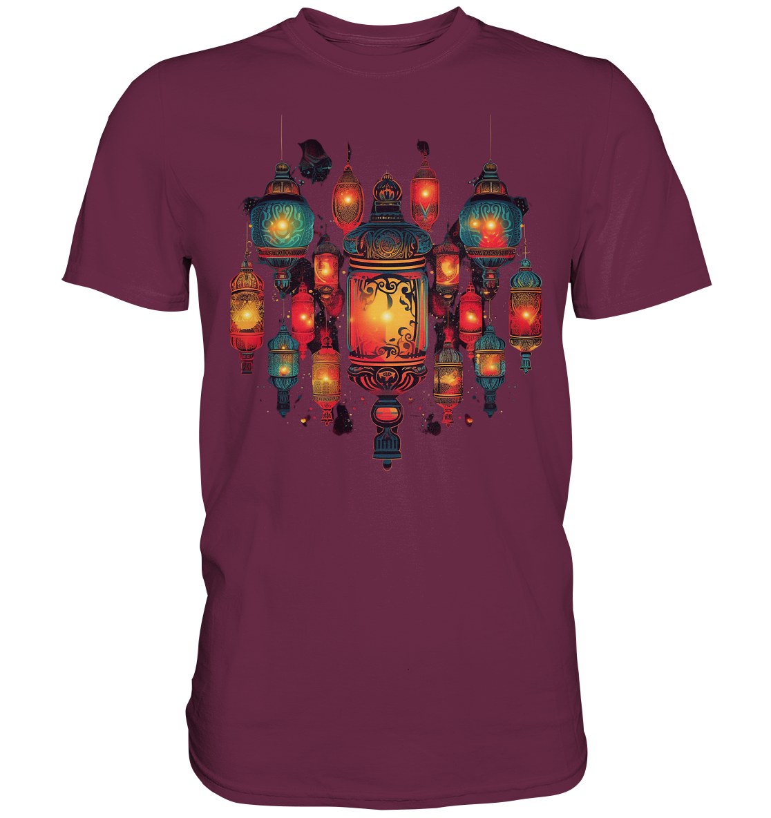 Laternen Lichter 1 - Premium Shirt