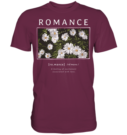 "Romance" Blumen Streetstyle - Premium Shirt