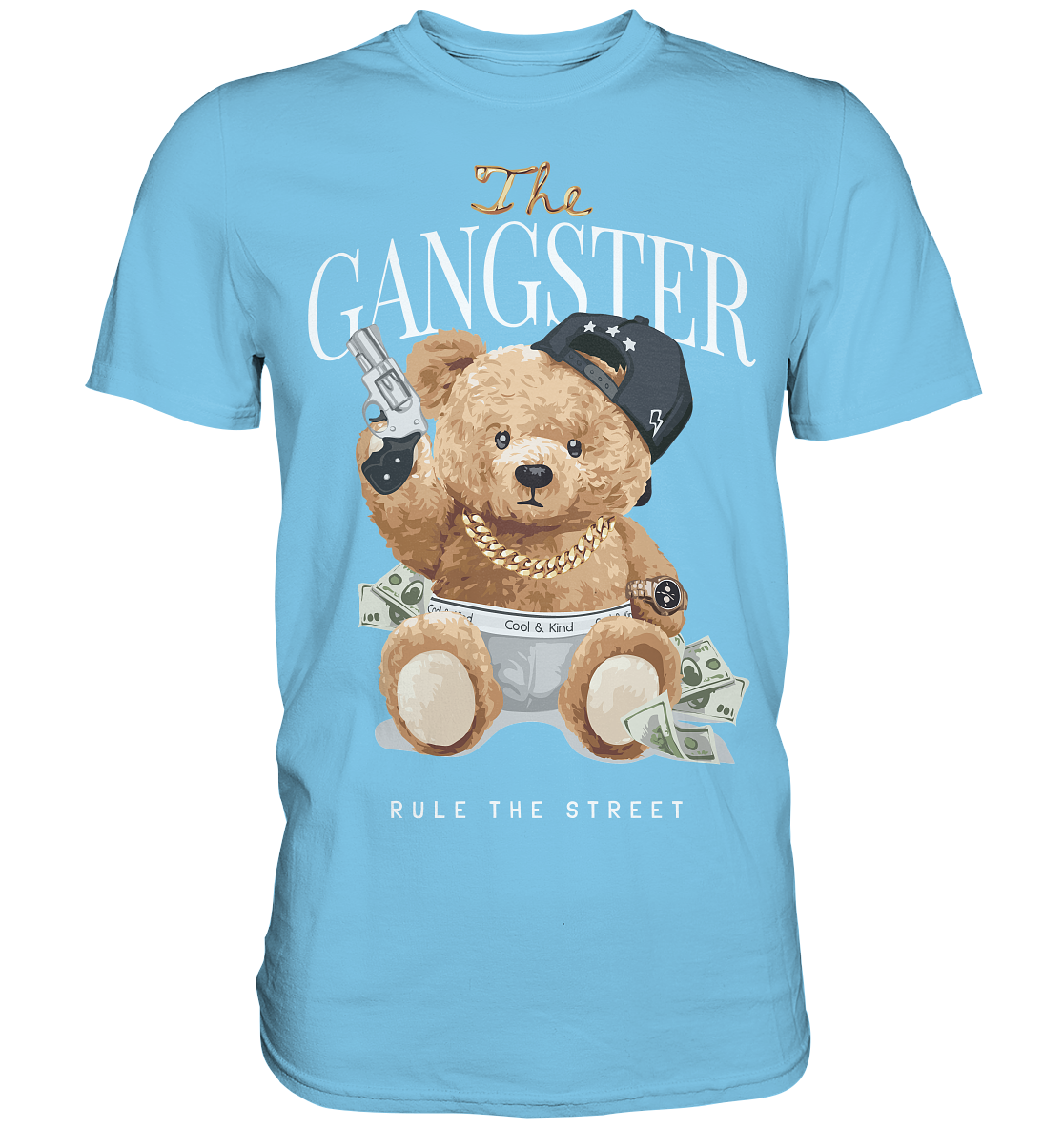 "The Gangster" Bär Streetstyle - Premium Shirt