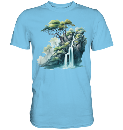 Fantasie Landschaft 13 - Premium Shirt